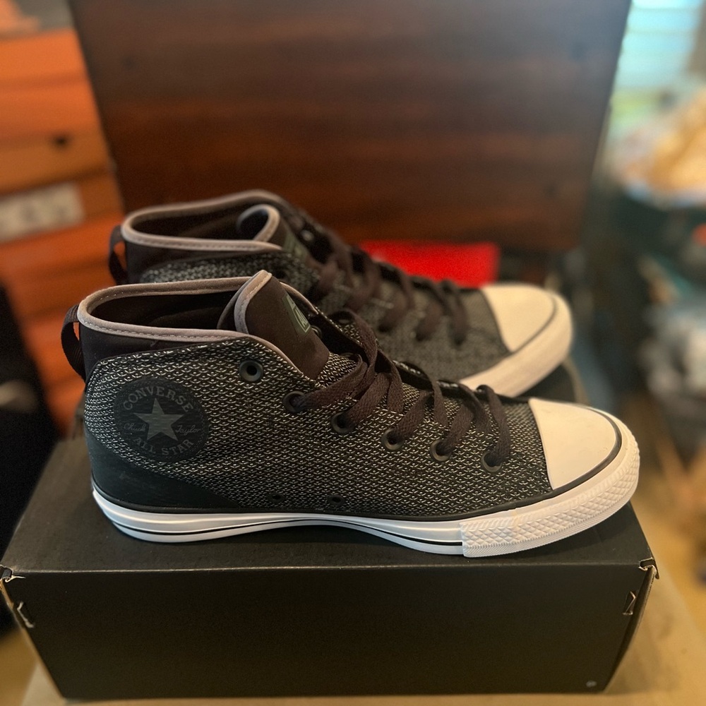 Converse Black High-Top Men's Shoes… Brand new